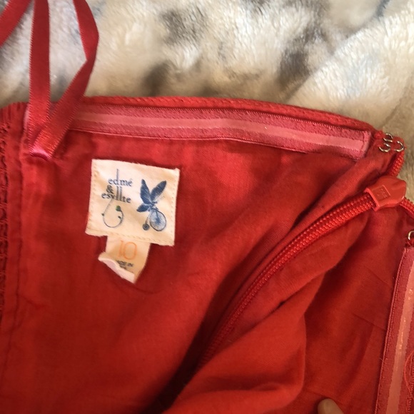 Edme & Esvllte boho strapless maxi dress size 10 - Picture 10 of 11